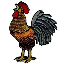 Patch Ecusson - Coq - coloré 