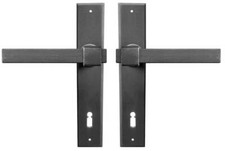 Poignée porte fer forgé - poignée, de