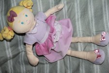 DOUDOU et COMPAGNIE grande Poupée les demoiselles gourmandise rose DC2778 44 cm 