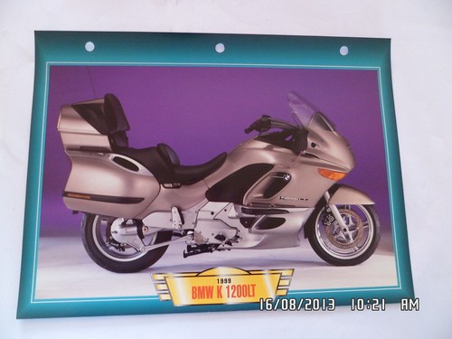 Carte fiche moto - fiche,