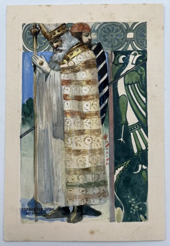 Gouache originale maquette - originale,