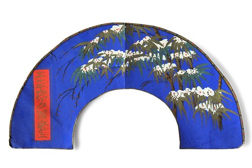 Motif éventail japonais - d'éventail,