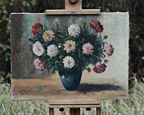 Edmund volz huile sur toile - volz,