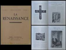LA RENAISSANCE n°11 1930 JACQUES MAJORELLE, ALEXANDRE IACOVLEFF