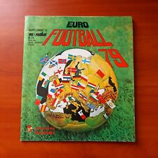 Rare Album Panini Original VIDE EMPTY EURO Football 79. Très bon état.