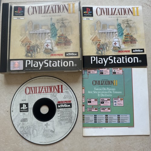 Jeu ps1 civilization - jeu,