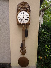 Belle Vieux Comtoise Pendule