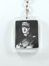 PORTE-CLES - Portrait LE GÉNÉRAL DE GAULLE - Souvenir, 18 juin, Londres - 1960s