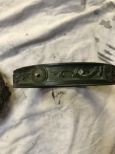 élément de lustre ancien en bronze