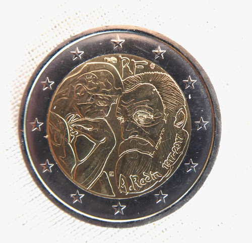 Pièce euros rodin 2017 - pièce, 2