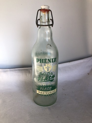 Ancienne bouteille phenix soda - ancienne,
