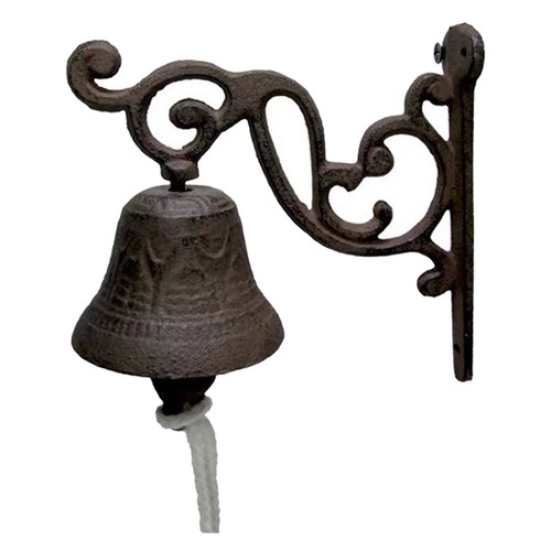 Sonnette porte fonte - de,