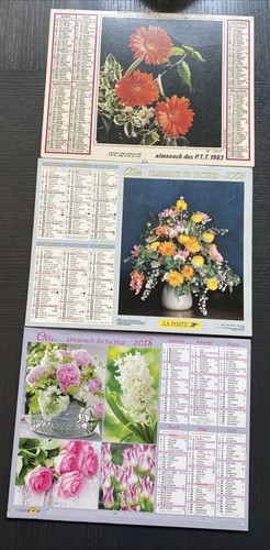 Lot calendriers almanach - lot, de