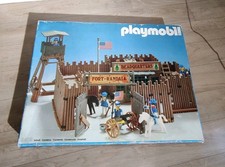 Playmobil 3419 Fort Randall Boîte Et Notice
