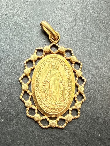 Ancien pendentif médaille - ancien,