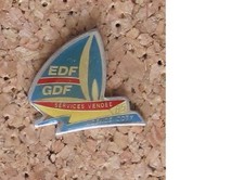 Pin's EDF GDF Services Vendée