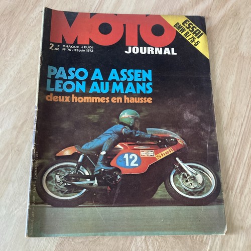 Moto journal 1972 assen - moto, n°