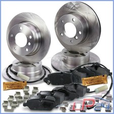 4X DISQUE+PLAQUETTES DE FREIN AVANT+ARRIÈRE POUR BMW SÉRIE 1 E81 E87 116 118