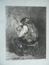 Le fumeur par Charles Jacques
