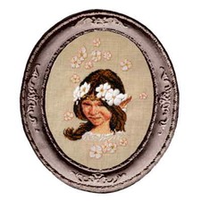 Nimue point de croix modèle