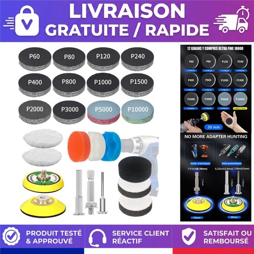 Kit polissage phare voiture - kit,