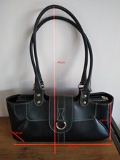 sac à main Lancel -Ligne Elsa - Cabas Zippé Couleur : Noir 