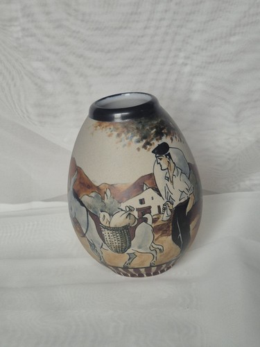 Ciboure vase ovoïde gres - ciboure,,