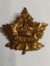 Insigne Militaire  Original Cap Badge Service Général Canadien