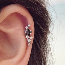 CZ Dainty Shooting Star