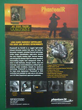 2/2005 PUB ELCAN OPTICAL RAYTHEON PHANTOM IR  INFRARED BINOCULAR NIGHT VISION AD