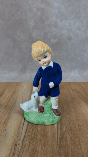 Figurine vintage enfant son - vintage,