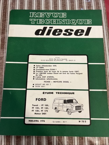 Revue technique ford - revue,