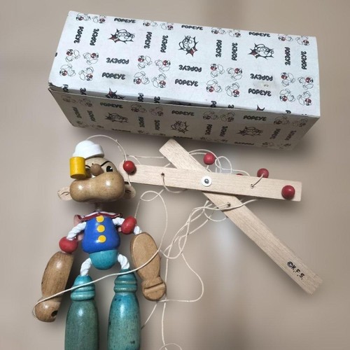 Marionnette popeye vintage - marionnette,