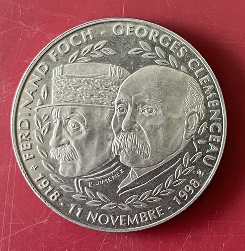 Médaille foch clémenceau - médaille,