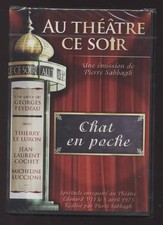 NEUF DVD PIECE DE THEATRE CHAT EN POCHE SOUS BLISTER LE LURON COCHET LUCCIONI  