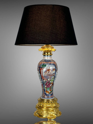 Lampe chinoise xixe - chinoise, en