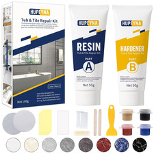 Kit Réparation Baignoire & Évier – Émail, Céramique, Acrylique – Fissures, Trous