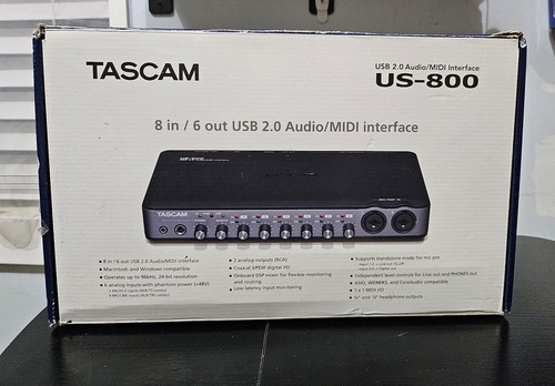 Tascam 800 usb 0 audio - us-800,