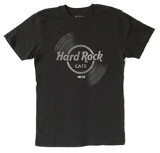 T SHIRT HARD ROCK CAFE NICE NOIR TAILLE S REGULAR MANCHES COURTES OCCASION