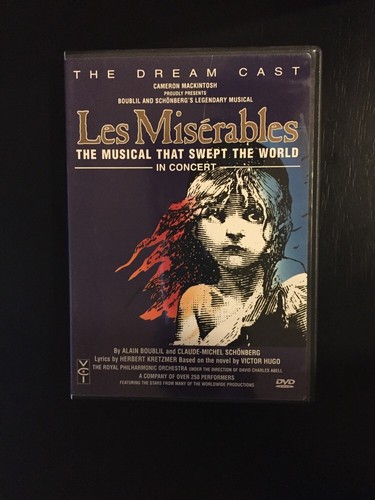 Les misérables concert dvd - en,