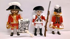 3x PLAYMOBIL GARDE SOLDATS