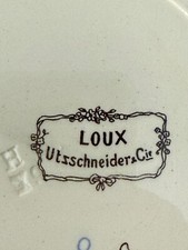 RARE SARREGUEMINES OBERNAI