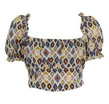 MDM MADEMOISELLE DU MONDE Top Femme Couleur de Fantaisie Crème mdm119