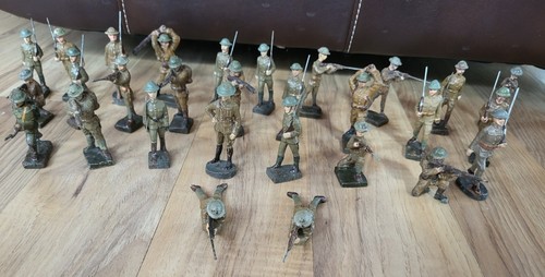 Lot vintage lineol - of,