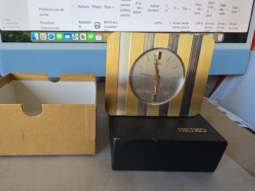 Réveil vintage seiko - vintage,