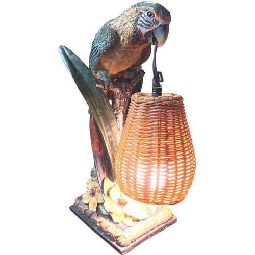 Tropical parrot macaw accent - tropical,