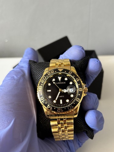 Montre quartz doré cadran - doré,