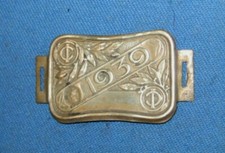 ANCIENNE PLAQUE FISCALE VELO  VELOS   ANNEE 1939  TAXES IMPOTS