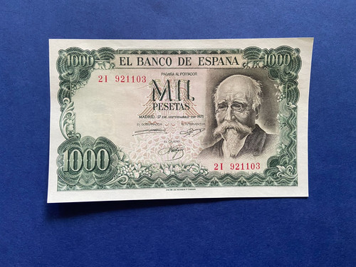 Superbe billet 1000 pesetas - superbe,