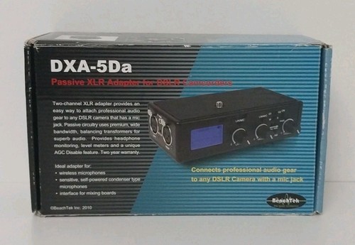Beachtek dxa 5da passive - dxa-5da, xlr